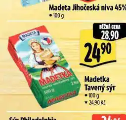 Albert Madetka tavený sýr nabídka