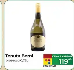 Tamda Foods Tenuta Berni prosecco 0,75L nabídka