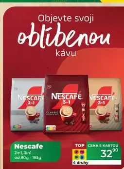 Tamda Foods Nescafe 2in1, 3in1 od 80g - 165g nabídka
