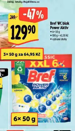 Albert Bref wc blok nabídka