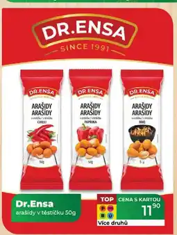 Tamda Foods Dr.Ensa arašídy v těstíčku 50g nabídka
