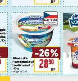 Billa Jihočeské tradiční pomazánkové tradiční nabídka