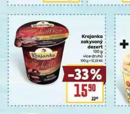 Billa Krajanka zakysaná smetana nabídka