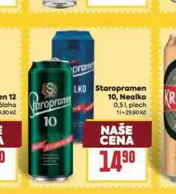 Billa Pivo staropramen 10 nabídka