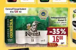 Billa Pivo velkopopovický kozel 11 nabídka