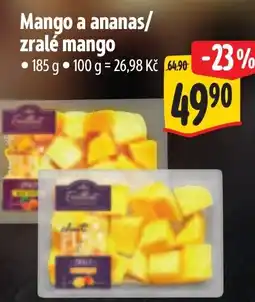 Albert Mango a ananas/ zralé mango nabídka