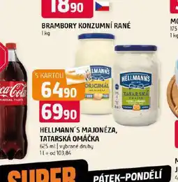 Terno Hellmann's tatarská omáčka nabídka