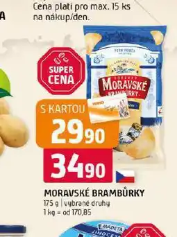 Terno Moravské brambůrky nabídka