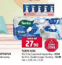Terno Tento toaletní papír nabídka