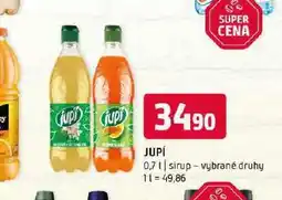 Terno Jupí sirup nabídka