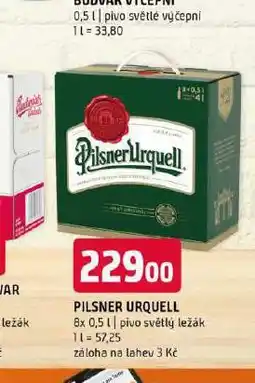 Terno Pivo pilsner urquell nabídka