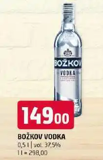Terno Božkov vodka nabídka