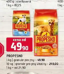 Terno Propesko granule pro psy nabídka