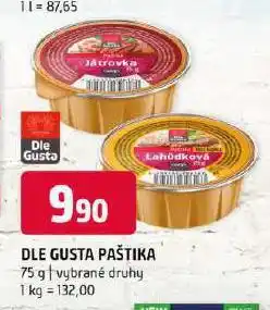 Terno Paštika nabídka