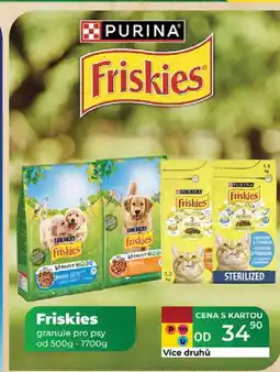 Tamda Foods Friskies granule pro psy od 500g - 1700g nabídka
