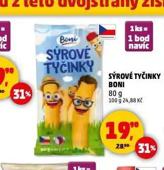 Penny Market Sýrové tyčinky nabídka