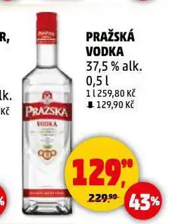 Penny Market Pražská vodka nabídka