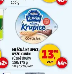Penny Market Kunín mléčná krupice nabídka