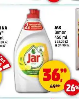 Penny Market Jar prostředek na mytí nádobí nabídka