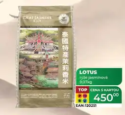 Tamda Foods LOTUS rýže jasmínová 9,07kg nabídka