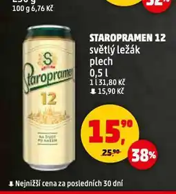Penny Market Pivo staropramen nabídka