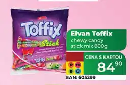 Tamda Foods Elvan Toffix chewy candy stick mix 800g nabídka