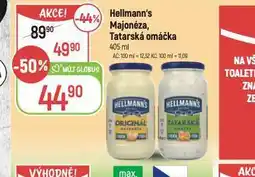 Globus Hellmann´s tatarská omáčka, majonéza nabídka