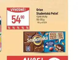 Globus Orion studentská pečeť nabídka