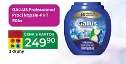 Tamda Foods GALLUS Professional Praci kapsle 4 v1 50ks nabídka