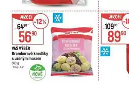Globus Bramborové knedlíky s uzeným masem nabídka