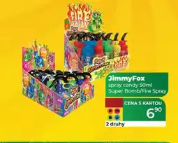 Tamda Foods JimmyFox spray candy 50ml nabídka
