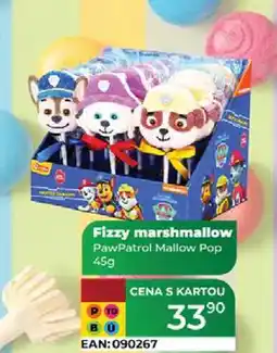 Tamda Foods Fizzy marshmallow PawPatrol Mallow Pop 45g nabídka