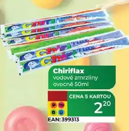Tamda Foods Chiriflax vodové zmrzliny ovocné 50ml nabídka