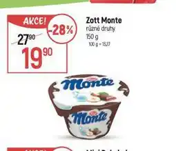 Globus Zott monte nabídka