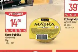 Globus Hamé paštika nabídka