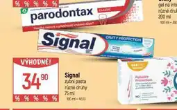 Globus Signal zubní pasta nabídka