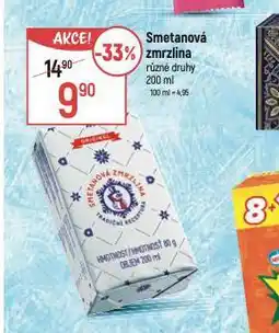 Globus Smetanová zmrzlina nabídka