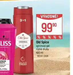Globus Old spice sprchový gel nabídka