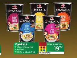 Tamda Foods Oyakata Instantní polévka v kelímku 62g, 63g, 63,5g, 66g nabídka