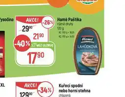 Globus Hamé paštika nabídka