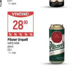 Globus Pivo pilsner urquell nabídka