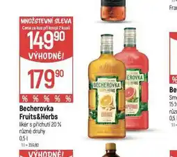 Globus Becherovka fruits&herbs nabídka