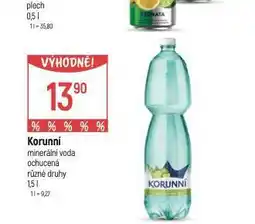 Globus Korunní ochucená nabídka