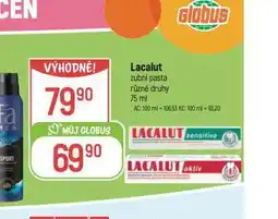 Globus Lacalut zubní pasta nabídka