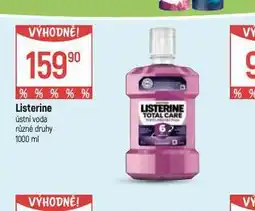 Globus Listerine ústní voda nabídka