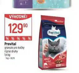 Globus Prevital granule pro kočky nabídka