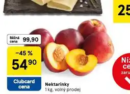 Tesco Nektarinky nabídka