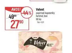 Globus Velvet papírové kapesníky nabídka
