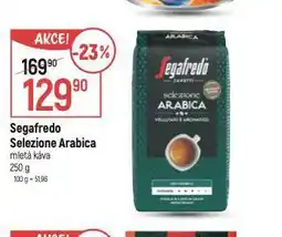 Globus Segafredo selezione arabica mletá káva nabídka