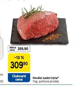 Tesco Hovězí zadní kýta nabídka